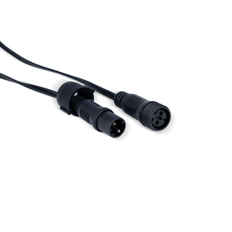 Lichterkette für Außen 15 + 2 m - 30 x LED Lampen E27 G40 1W - IP44 - Warmweiß - Steckverbinder, koppelbar Lichterkette für Außen 15 + 2 m - 30 x LED Lampen E27 G40 1W - IP44 - Warmweiß - Steckverbinder, koppelbar