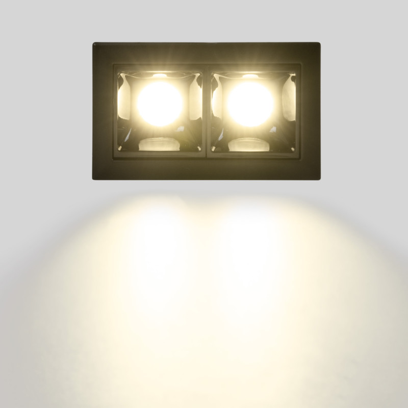 LED Einbaustrahler 4W - UGR18 - CRI90 - OSRAM - 4000K - akzentuiertes licht