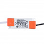 LED Deckeneinbauspot 6W - UGR18 - CRI90 - OSRAM LED - dreiflammig, Weiß - LED Netzteil