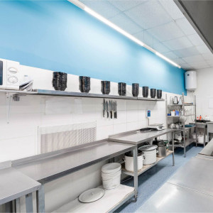 LED Feuchtraumleuchte, koppelbar 150cm 45W IP65 4500 lm