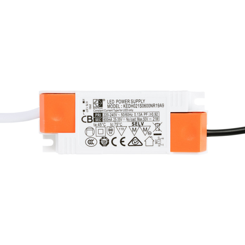 LED Deckeneinbauspot Downlight 20W - UGR18 - CRI90 - OSRAM LED - Schwarz - led treiber
