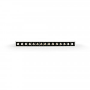 30W LED Deckeneinbauspot Downlight - UGR18 - CRI90 - OSRAM LED - 4000K - Weiß - led einbauleuchte wohnraum