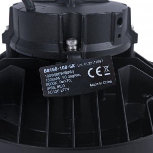 LED Hallenstrahler Industriebeleuchtung - 150lm/W - LIFUD Treiber - 5000K - IP65 - schlagfest