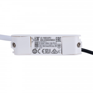 LED Einbaustrahler Gipskarton 2W UGR18 CRI90 Trimless netzteil enthalten