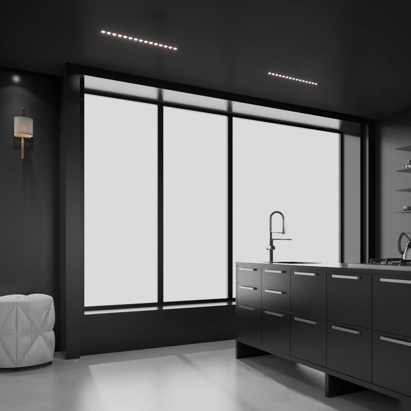 30W LED Deckeneinbauspot Downlight - UGR18 - CRI90 - OSRAM LED - 4000K - schwarzes Gehäuse 30W LED Deckeneinbauspot Downlight - UGR18 - CRI90 - OSRAM LED - 4000K - schwarzes Gehäuse