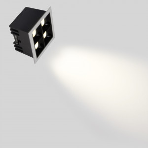 LED Einbaustrahler 8W UGR18 - CRI90 - OSRAM LED - Weiß - deckenspots wohnraum