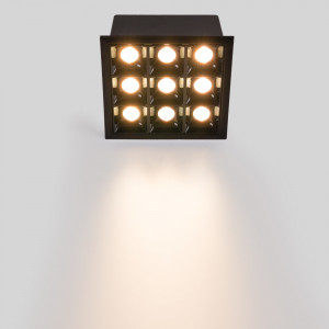 ED Einbaustrahler 18W - neun Spots - UGR18 - CRI90 - OSRAM LED - Deckeneinbauleuchte