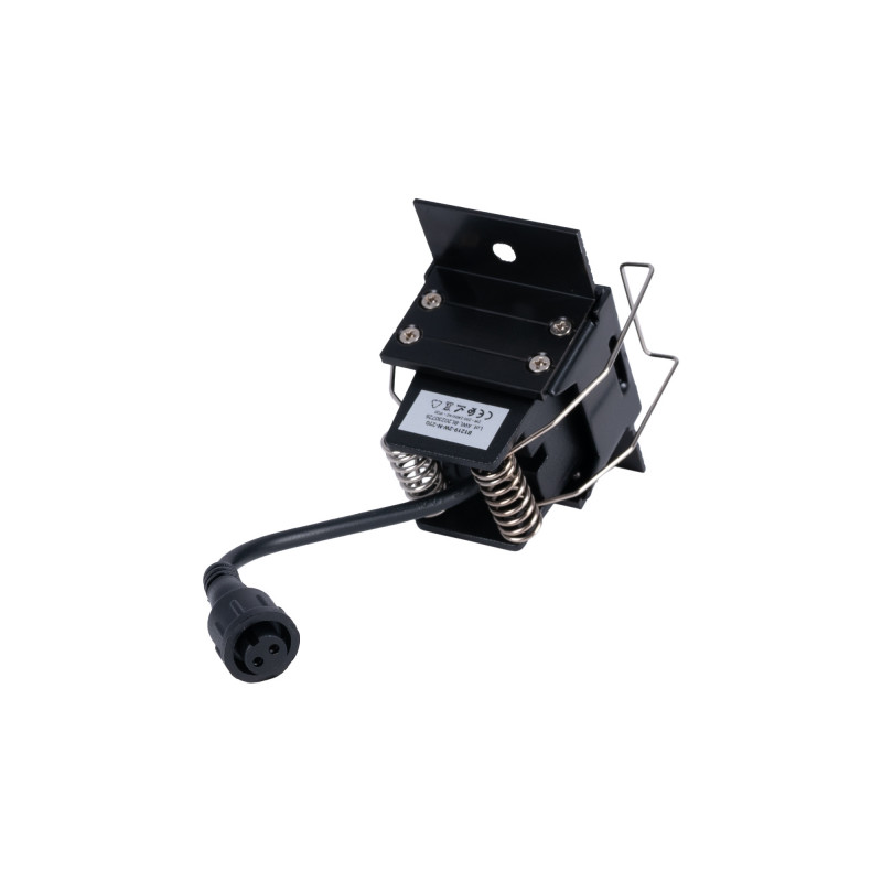 Quadratische Einbauleuchte Gipskartonplatte 2W - UGR18 - CRI90 - Schwarz - einbaustrahler für rigipsdecken Quadratische Einbauleuchte Gipskartonplatte 2W - UGR18 - CRI90 - Schwarz - einbaustrahler für rigipsdecken