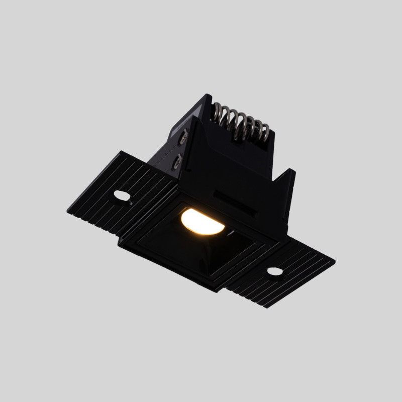 LED Einbaustrahler Gipskartonplatte 2W - UGR18 - CRI90 - Schwarz - blendfrei LED Einbaustrahler Gipskartonplatte 2W - UGR18 - CRI90 - Schwarz - blendfrei