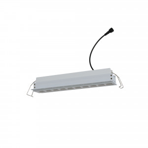 LED Einbauleuchte Gipskartonplatte 20W - UGR18 - CRI90 - Weiß - Einbaufedern