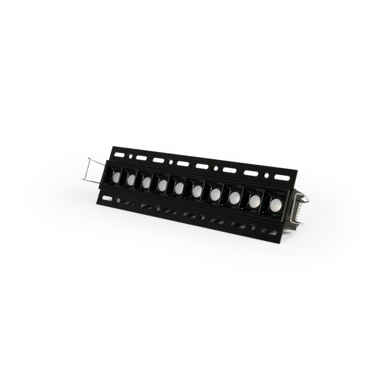LED Einbauleuchte Gipskartonplatte - 20W - UGR18 - CRI90 - Schwarz, rechteckig - möbel hervorhebung LED Einbauleuchte Gipskartonplatte - 20W - UGR18 - CRI90 - Schwarz, rechteckig - möbel hervorhebung