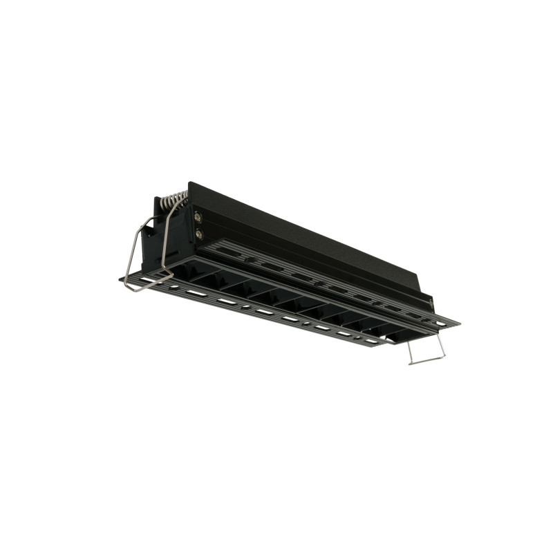 LED Einbaustrahler Gipskartonplatte - 20W - UGR18 - CRI90 - Schwarz, rechteckig - ausstellung, möbelhaus, laden LED Einbaustrahler Gipskartonplatte - 20W - UGR18 - CRI90 - Schwarz, rechteckig - ausstellung, möbelhaus, laden