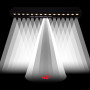 LED Einbauleuchte Gipskartonplatte - 30W - UGR18 - CRI90 - 45° öffnungswinkel