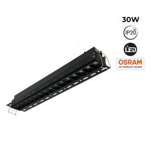 LED Einbauleuchte Gipskartonplatte - 30W - UGR18 - CRI90 - led einbaustrahler