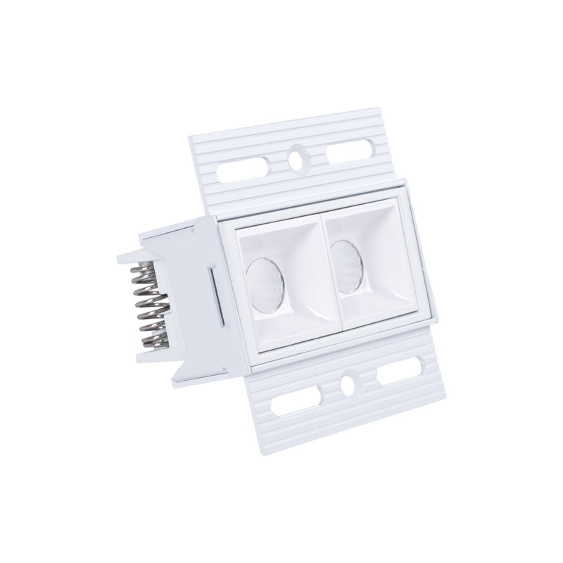 LED Einbauleuchte Gipskartonplatte - 4W - UGR18 - CRI90 - Weiß, einbaufedern LED Einbauleuchte Gipskartonplatte - 4W - UGR18 - CRI90 - Weiß, einbaufedern