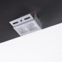 LED Einbaustrahler Gipskarton - 4W - UGR18 - CRI90 - eckig - Weiß - rigipsdecke, gipskarton