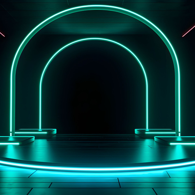 Abdeckung für LED Streifen flexibel, Neon, schwarz  16x16mm - 5 Meter - led streifen neon schriftzüge Abdeckung für LED Streifen flexibel, Neon, schwarz  16x16mm - 5 Meter - led streifen neon schriftzüge