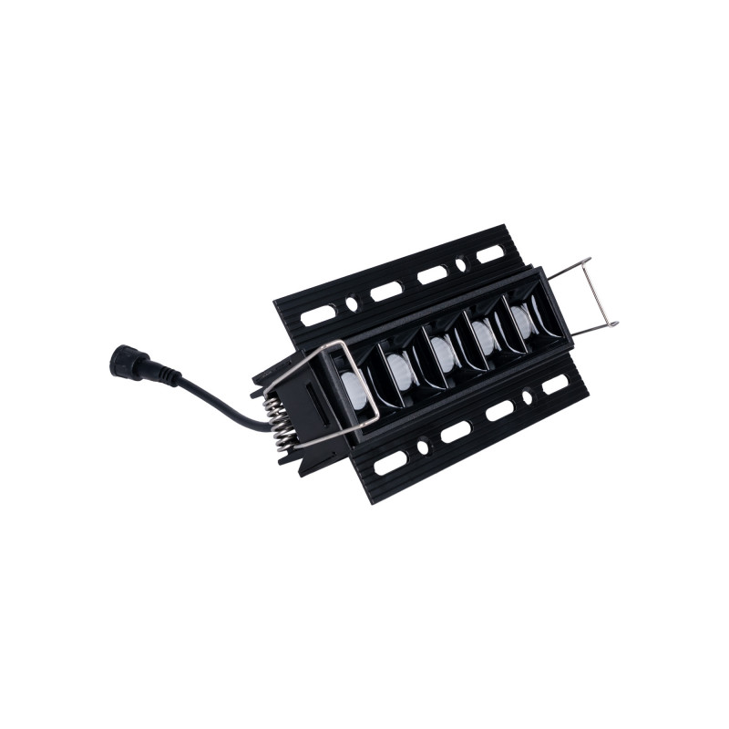 LED Einbaustrahler Gipskarton 12W UGR18 CRI90 eckig Trimless schwarz, deckeneinbau LED Einbaustrahler Gipskarton 12W UGR18 CRI90 eckig Trimless schwarz, deckeneinbau