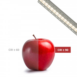 LED Einbaustrahler Gipskarton 30W UGR18 CRI90 Trimless weiß, rechteckig naturgetreue farbwiedergabe