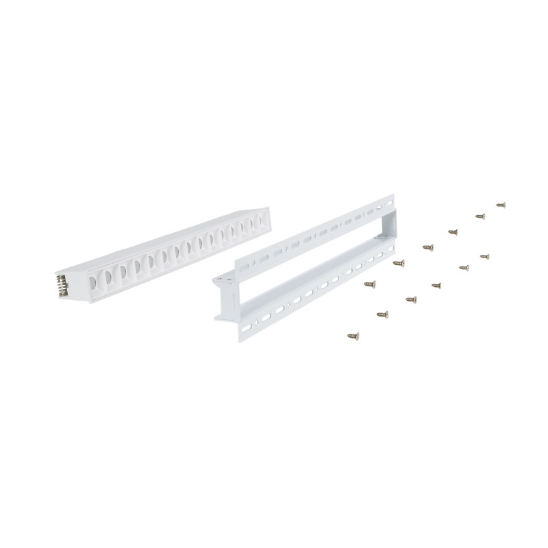 LED Einbauleuchte Gipskartonplatte - 30W - UGR18 - CRI90 - weiß, rechteckiges gehäuse LED Einbauleuchte Gipskartonplatte - 30W - UGR18 - CRI90 - weiß, rechteckiges gehäuse