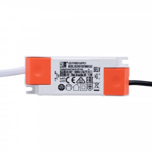 LED eckiger Einbaustrahler Gipskartonplatte - 12W - UGR18 - CRI90 - Weiß - netzteil, power supply