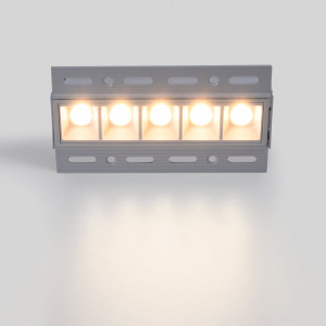 LED eckiger Einbaustrahler Gipskartonplatte - 12W - UGR18 - CRI90 - Weiß - led deckenstrahler