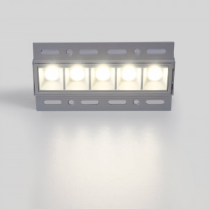 LED eckiger Einbaustrahler Gipskartonplatte - 12W - UGR18 - CRI90 - Weiß - ladenbeleuchtung, wohnraum