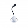 2W LED Einbaustrahler - Osram LED - UGR18 - Ø 25mm Einbau - weiß, rund - deckenspot