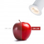2W LED Einbaustrahler - Osram LED - UGR18 - Ø 25mm Einbau - weiß, rund - farbtreue, naturgetreue farbwiedergabe