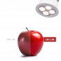 LED Einbauspot 8W, rund - Osram LED - UGR18 - Öffnung Ø 58mm - Weiß - led einbaustrahler farbtreue