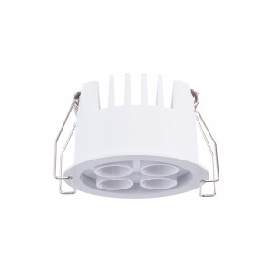 LED Einbauspot 8W, rund - Osram LED - UGR18 - Öffnung Ø 58mm - Weiß - led downlight