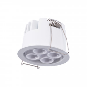 LED Einbauspot 8W, rund - Osram LED - UGR18 - Öffnung Ø 58mm - Weiß - led downlights