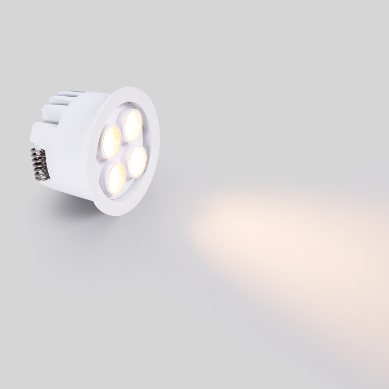 LED Einbauspot 8W, rund - Osram LED - UGR18 - Öffnung Ø 58mm - Weiß - led deckenstrahler LED Einbauspot 8W, rund - Osram LED - UGR18 - Öffnung Ø 58mm - Weiß - led deckenstrahler
