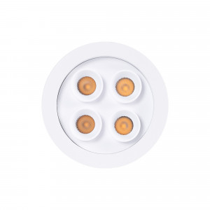 LED Einbauspot 8W, rund - Osram LED - UGR18 - Öffnung Ø 58mm - Weiß - led deckenspots