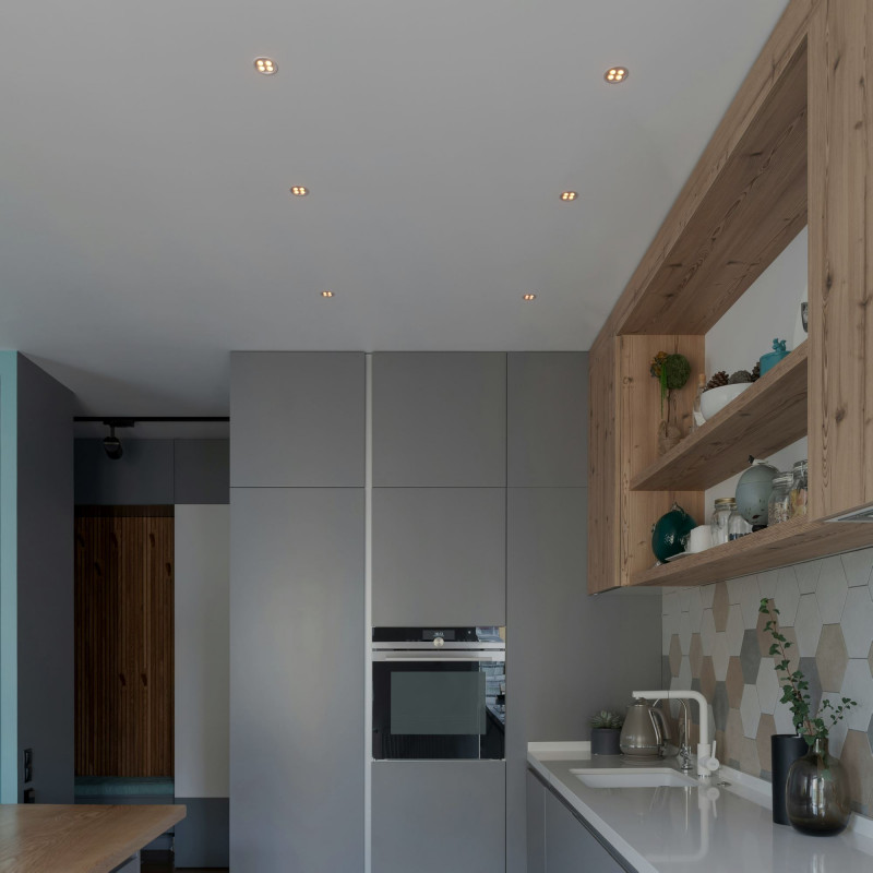 LED Einbauspot 8W, rund - Osram LED - UGR18 - Öffnung Ø 58mm - Weißes Gehäuse - led einbaustrahler LED Einbauspot 8W, rund - Osram LED - UGR18 - Öffnung Ø 58mm - Weißes Gehäuse - led einbaustrahler