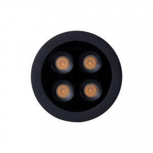 LED Einbauspot 8W, rund - Osram LED - UGR18 - Öffnung Ø 58mm - Schwarz - led einbaustrahler gerichtetes licht