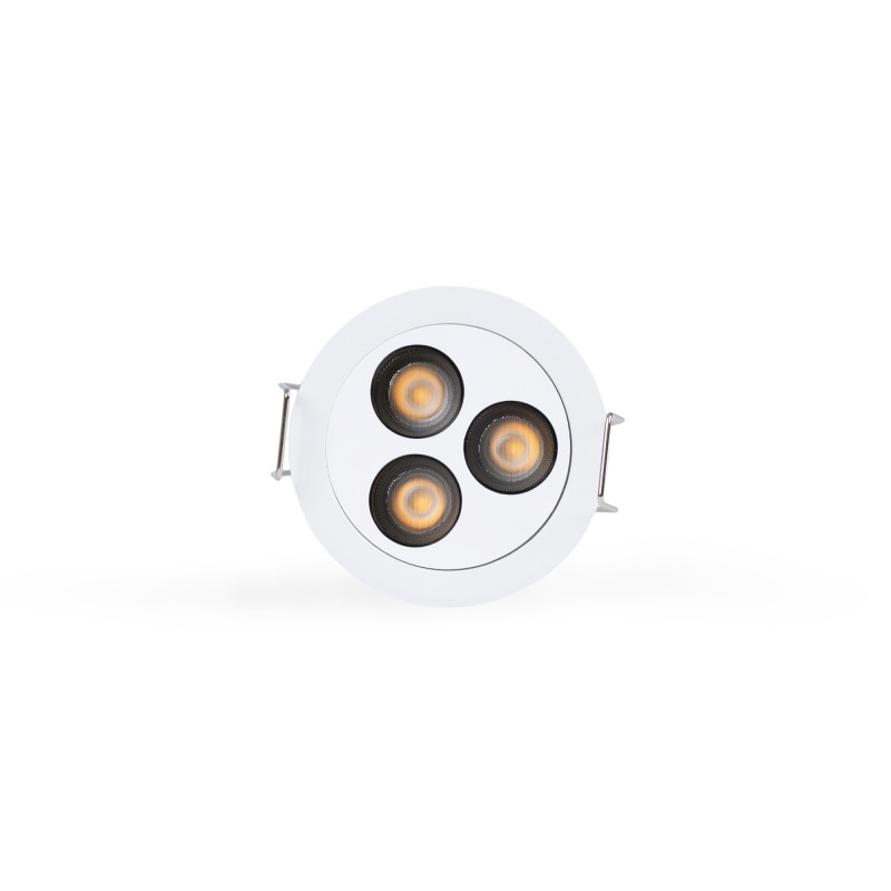 6W LED Einbaustrahler rund - UGR18 - Ø 55mm Einbauöffnung - led einbauspots