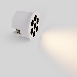 12W LED Einbaustrahler rund - UGR18 - Ø 70mm Einbauöffnung - gerichtetes licht