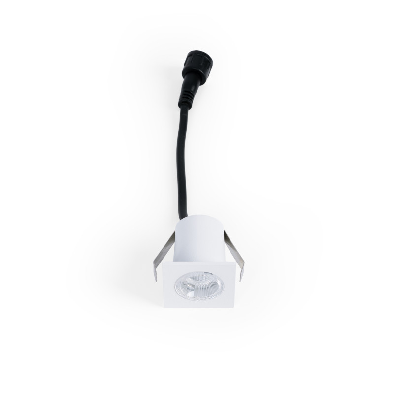 LED Einbaustrahler 2W - Osram - UGR18 - Ø 25mm Öffnung - eckig - led einbauleuchten LED Einbaustrahler 2W - Osram - UGR18 - Ø 25mm Öffnung - eckig - led einbauleuchten