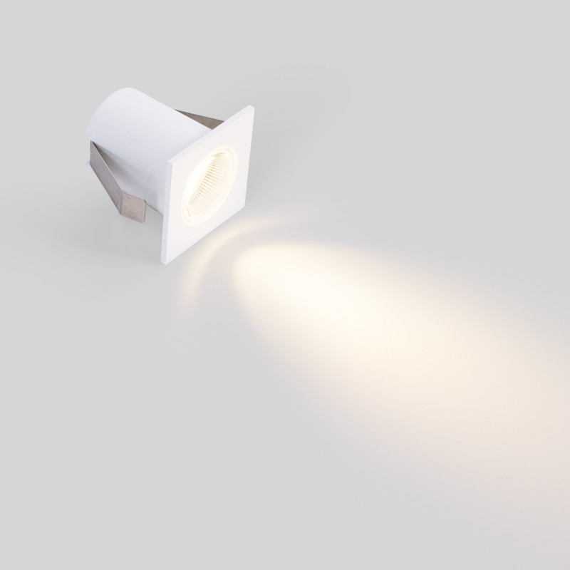 LED Einbaustrahler 2W - Osram - UGR18 - Ø 25mm Öffnung - eckig - gebündeltes licht LED Einbaustrahler 2W - Osram - UGR18 - Ø 25mm Öffnung - eckig - gebündeltes licht