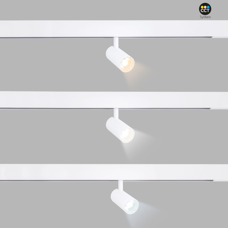 LED Strahler für Magnet Schienensystem RGB + CCT - 48V - 6W - MiLight - dimmbare led leuchte LED Strahler für Magnet Schienensystem RGB + CCT - 48V - 6W - MiLight - dimmbare led leuchte