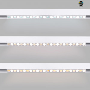 LED CCT Leuchte Magnet Schienensystem - 20W - UGR18 - MiLight - led dimmbar