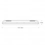 LED Feuchtraumleuchte CCT, koppelbar - 60cm - 21W - IP65 - wannenleuchte - abmessungen