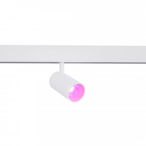 LED Strahler für Magnet Schienensystem RGB + CCT - 48V - 12W - MiLight - rgb farbe rosa