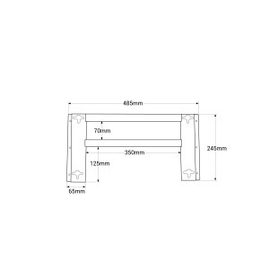 Digital Signage Kiosk 32″ Touchscreen für Innen Wandhalterung