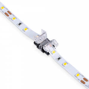 Hippo SMD Streifen zu Streifen Verbinder PCB 8mm 2polig 24V led strip anschliessen