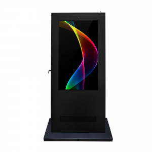 Digital Signage Outdoor Werbung Touch-Infostele LCD 55" Android digitale werbung