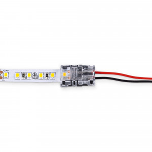 Hippo Verbinder SMD LED Streifen zu Kabel PCB 10mm 2polig 24V led streifen anschliessen