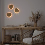 Wandleuchte aus Holz ECLIPSE 3, warm 8W wandlampe holz