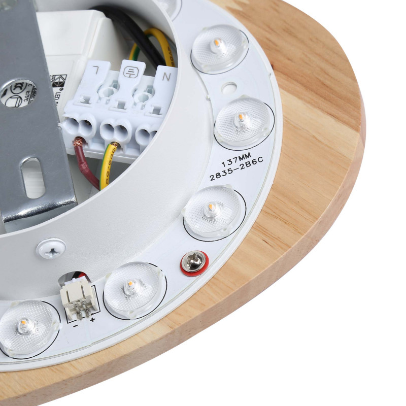 Wandleuchte aus Holz ECLIPSE 3, warm 12W hochwertige leds Wandleuchte aus Holz ECLIPSE 3, warm 12W hochwertige leds